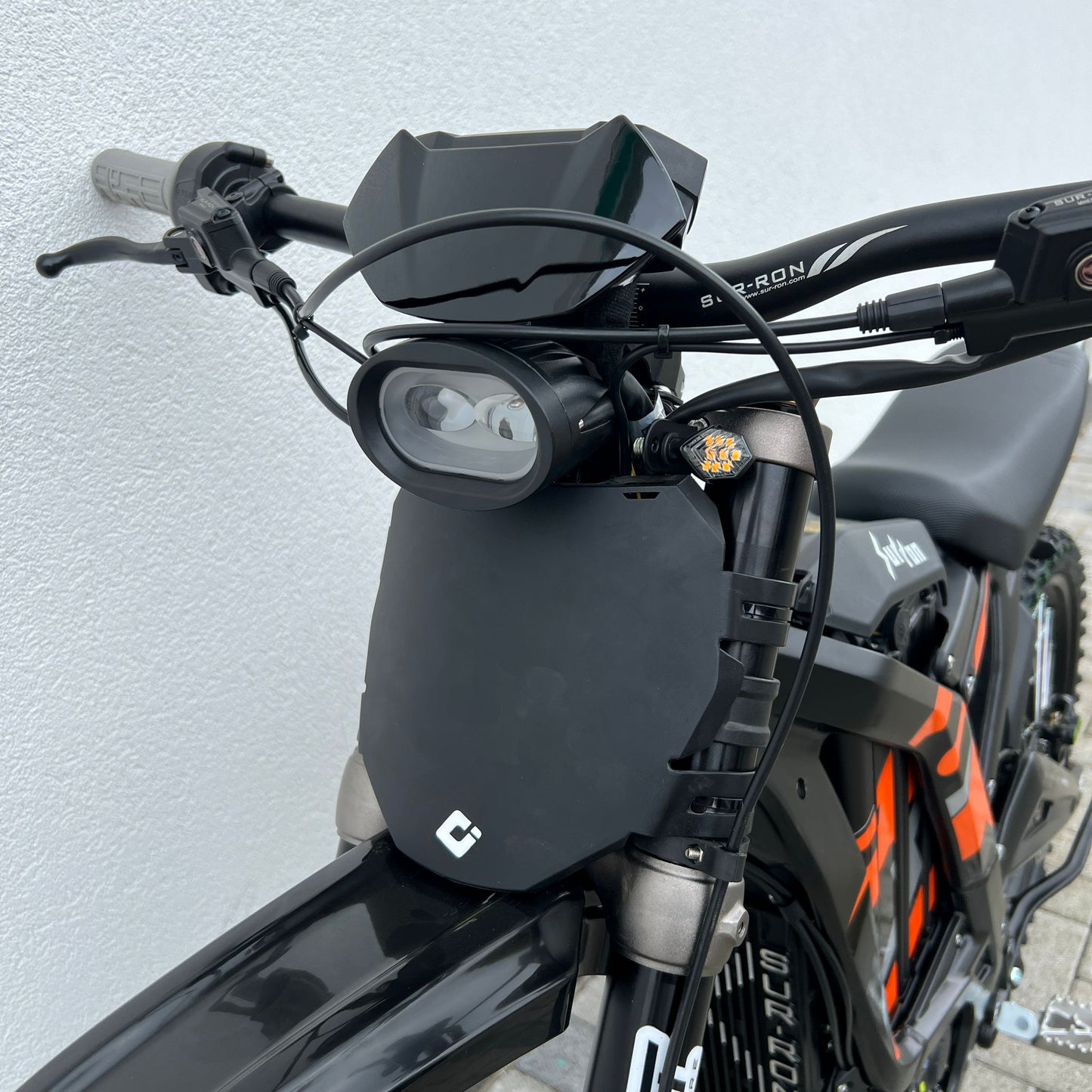 Downhill dual crown nummerbord
