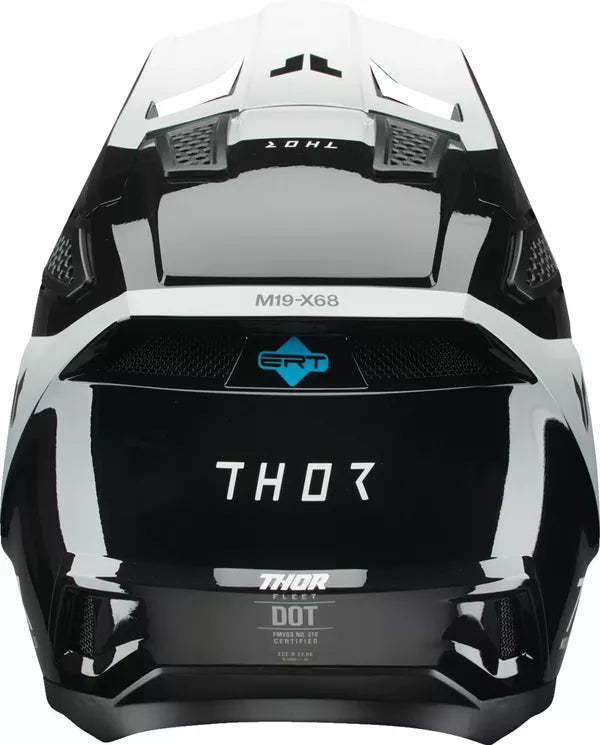 Thor Fleet Storm zwart/wit helm