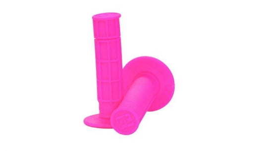 Pro Taper 1/3 Waffle MX Grips Neon Roze
