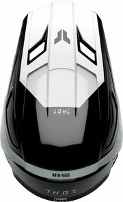 Thor Fleet Storm zwart/wit helm