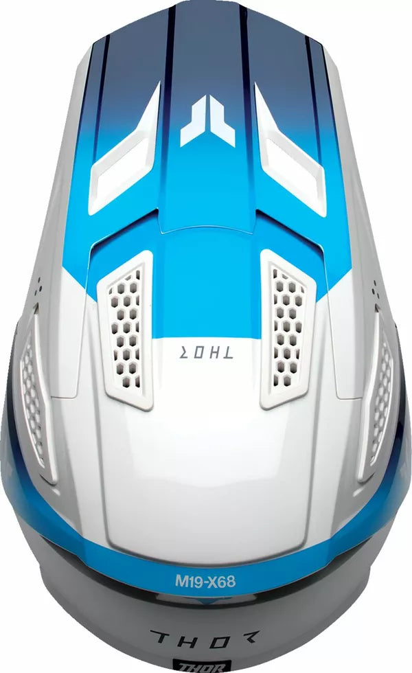 Thor Fleet Storm Wit/Blauw helm